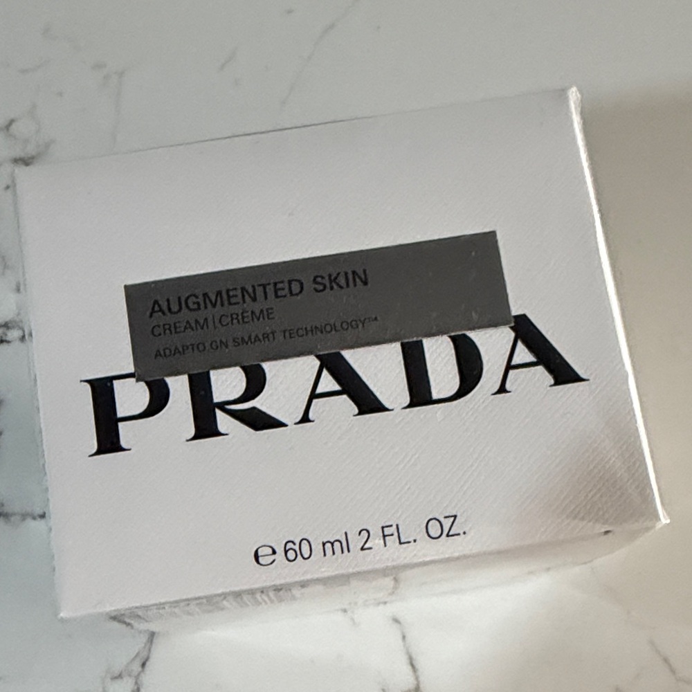 Prada Augmented Skin Cream — White with Black Label